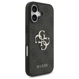 Миниатюра: Оригинален кейс Guess Big 4G Logo Classic, За iPhone 17 (6.3), Черен