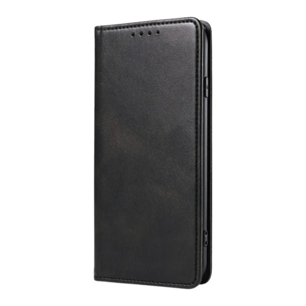 Калъф тефтер флип bSmart Magnetic Book страничен, За Samsung Galaxy A17, Черен