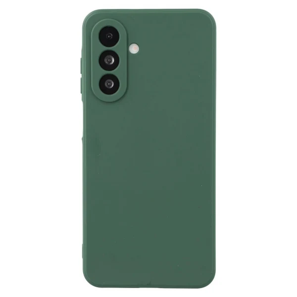 Силиконов кейс iPaky матиран, За Samsung Galaxy A17, Тъмнозелен