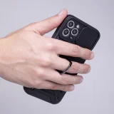 Миниатюра: Силиконов твърд кейс bSmart Defender Slide, За Honor 600 Lite, Черен
