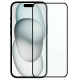 Миниатюра: Стъклен протектор Blueo 5D Full Strong HD с цяло лепило, За iPhone 17 (6.3), Черен