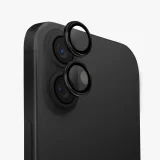 Миниатюра: Протектор задна камера метални рингове MBX за iPhone 17, Черен