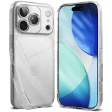 Миниатюра: Силиконов кейс Shine 2 mm брокатен, За iPhone 17 Pro Max/ 18 Pro Max, Прозрачен