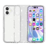 Миниатюра: Силиконов кейс Shine 2 mm брокатен, За iPhone 17 (6.3), Прозрачен