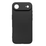 Миниатюра: Силиконов кейс iPaky матиран, За iPhone 17 Air (6.9), Черен