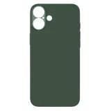 Миниатюра: Силиконов кейс iPaky матиран, За iPhone 17 (6.3), Тъмнозелен