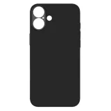 Миниатюра: Силиконов кейс iPaky матиран, За iPhone 17 (6.3), Черен