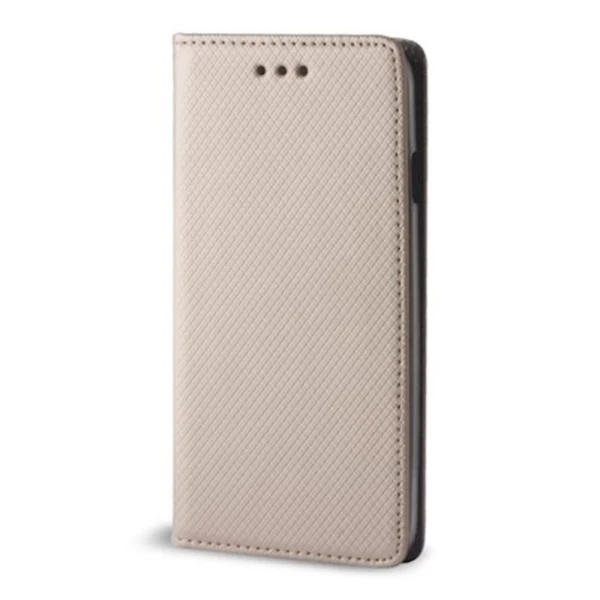 Калъф тефтер флип bSmart Magnet Book страничен, За Motorola Edge 60 Fusion/Edge 60 5G, Златист
