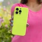 Миниатюра: Силиконов кейс bSmart Ultra Trendy Vivid MagSafe, За iPhone 16 (6.1), Зелен