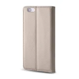 Миниатюра: Калъф тефтер флип bSmart Magnet Book страничен, За Motorola Moto G05/E15, Златист