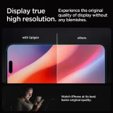 Миниатюра: Стъклен протектор Spigen GLAS.tR EZ Fit, За iPhone 16 Pro Max (6.9), Прозрачен