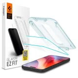 Миниатюра: Стъклен протектор Spigen GLAS.tR EZ Fit, За iPhone 16 / 15, Прозрачен