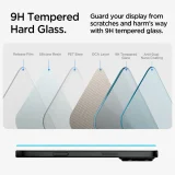 Миниатюра: Стъклен протектор Spigen GLAS.tR EZ Fit, За iPhone 16 / 15, Прозрачен