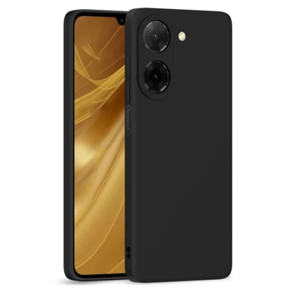 Силиконов кейс iPaky матиран, За Xiaomi Redmi A5, Черен
