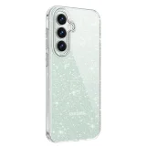 Миниатюра: Силиконов кейс Shine 2 mm брокатен, За Samsung Galaxy S25 Plus, Прозрачен