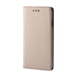 Миниатюра: Калъф тефтер флип bSmart Magnet Book страничен, За Samsung Galaxy S25 Edge, Златист