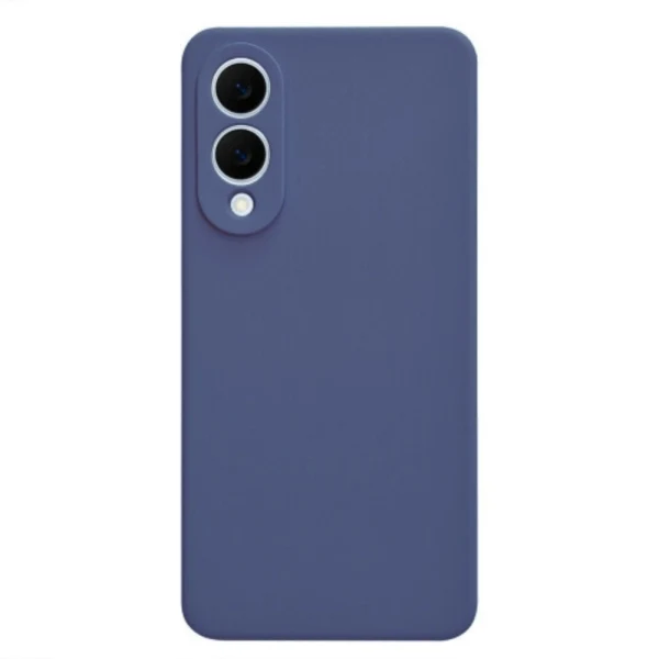 Силиконов кейс iPaky матиран, За Samsung Galaxy S25 Edge, Тъмносин