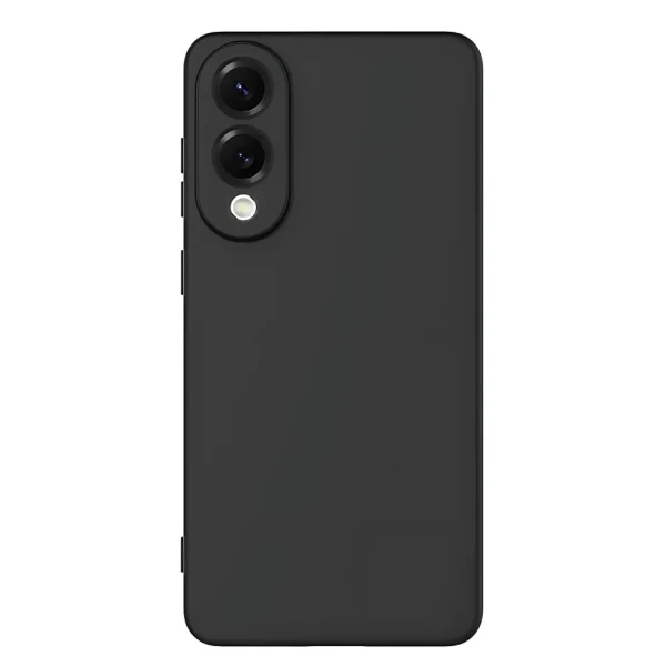 Силиконов кейс iPaky матиран, За Samsung Galaxy S25 Edge, Черен