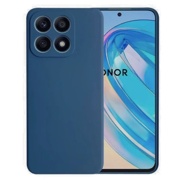 Силиконов кейс iPaky матиран, За Honor 600 Smart, Тъмносин