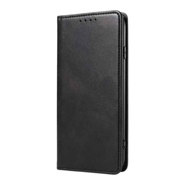 Калъф тефтер флип bSmart Magnetic Book страничен, За Xiaomi Redmi Note 14 Pro 4G, Черен