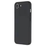 Миниатюра: Силиконов кейс iPaky матиран, За iPhone 16e / 17e, Черен