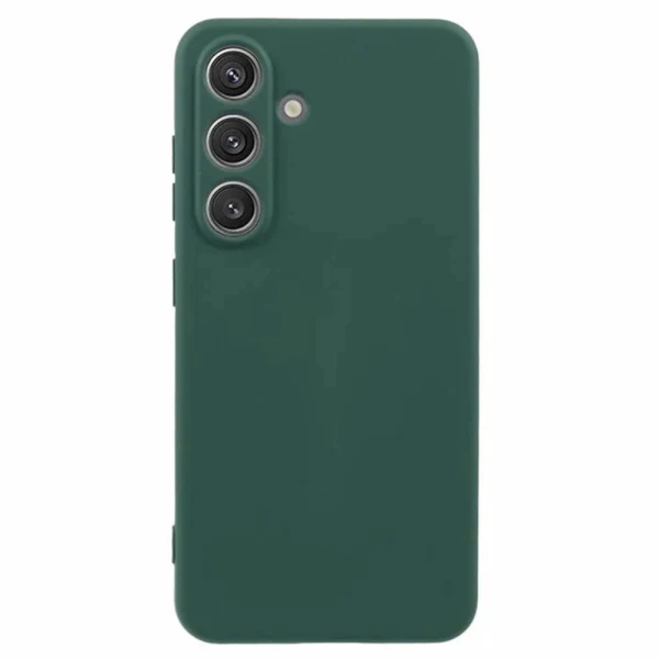 Силиконов кейс iPaky матиран, За Samsung Galaxy A56, Тъмнозелен