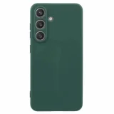 Миниатюра: Силиконов кейс iPaky матиран, За Samsung Galaxy A56, Тъмнозелен