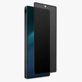 Миниатюра: Стъклен протектор OG Premium Privacy с цяло лепило, За Samsung Galaxy S25, Черен