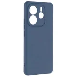 Миниатюра: Силиконов кейс iPaky матиран, За Xiaomi Redmi Note 14 5G, Тъмносин