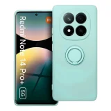 Миниатюра: Силиконов кейс bSmart Finger Grip, За Xiaomi Redmi Note 14 Pro+, Светлозелен