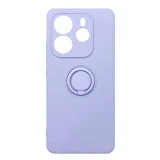 Миниатюра: Силиконов кейс bSmart Finger Grip, За Xiaomi Redmi Note 14 5G, Светлолилав