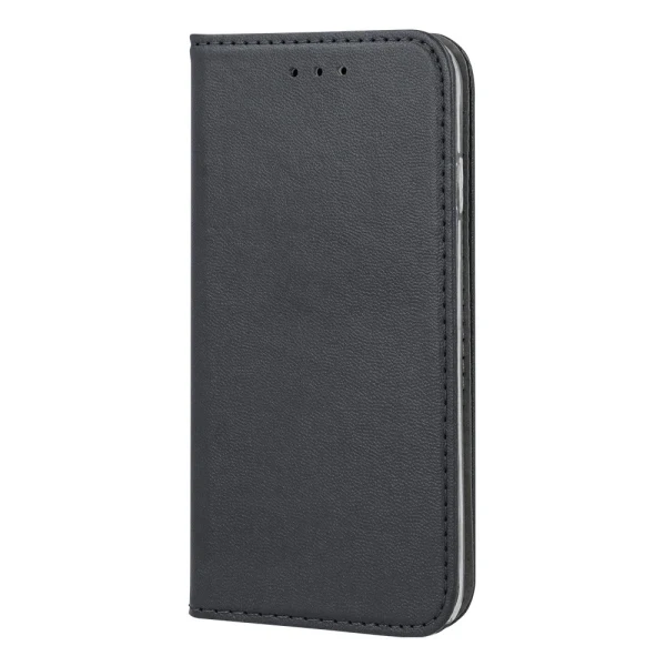 Калъф тефтер флип bSmart Magnetic Book страничен, За Honor 600 Pro, Черен