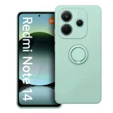 Миниатюра: Силиконов кейс bSmart Finger Grip, За Xiaomi Redmi Note 14 5G, Светлозелен