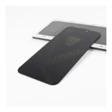 Миниатюра: Стъклен протектор OG Premium Privacy с цяло лепило, За iPhone 16e / 17e, Черен