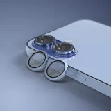 Миниатюра: Etteri протектор метални рингове за задна камера за iPhone 17 (6.3), син