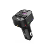 Миниатюра: FM Трансмитер за кола XO BCC17 Bluetooth MP3 car charger 30W, Черен