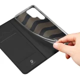 Миниатюра: Кожен калъф тефтер Dux Ducis SKIN PRO, За Samsung Galaxy S25 Ultra, Черен