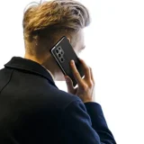 Миниатюра: Кожен калъф тефтер Dux Ducis SKIN PRO, За Samsung Galaxy S25 Ultra, Черен