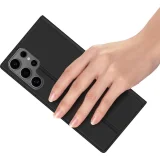 Миниатюра: Кожен калъф тефтер Dux Ducis SKIN PRO, За Samsung Galaxy S25 Ultra, Черен