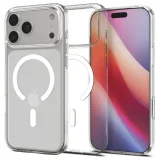 Миниатюра: Оригинален кейс Spigen Liquid Crystal MagSafe, За iPhone 17 Pro (6.3), Прозрачен