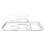 Миниатюра: Оригинален кейс Spigen Liquid Crystal MagSafe, За iPhone 17 Pro (6.3), Прозрачен