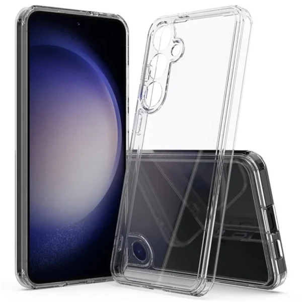 Силиконов кейс MBX 2mm, За Samsung Galaxy S25 Plus, Прозрачен