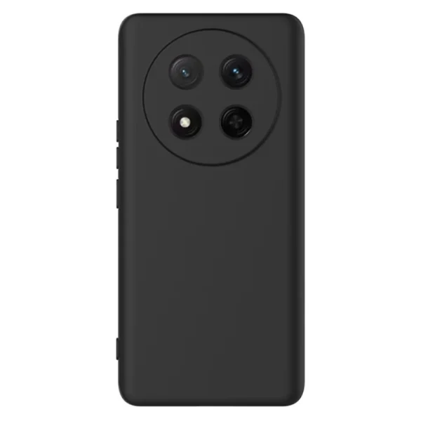 Силиконов кейс bSmart Silicone Soft Cover, За Honor Magic7 Lite, Черен