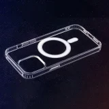 Миниатюра: Кейс MBX Anti Shock 1,5 mm Mag case с  цяла дупка, За Samsung Galaxy S25 FE / S26 FE, Прозрачен