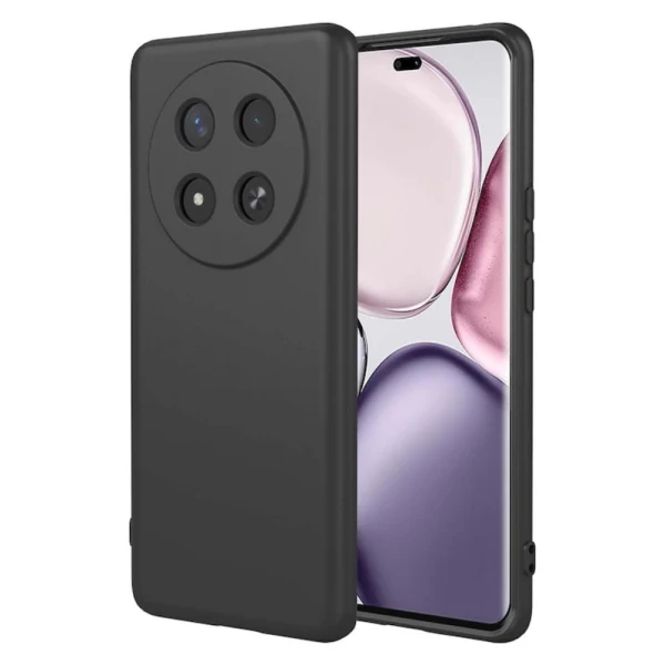 Силиконов кейс iPaky матиран, За Honor Magic7 Lite, Черен