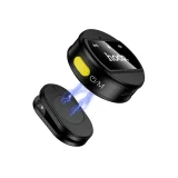 Миниатюра: Безжичен микрофон Hoco L21 USB-C, с приемник, черен