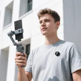 Миниатюра: Безжичен микрофон Hoco L21 USB-C, с приемник, черен