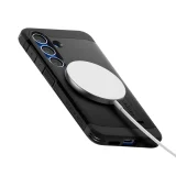 Миниатюра: Оригинален кейс Spigen Tough Armor Magsafe, За iPhone 16 Pro Max (6.9), Черен