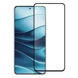 Миниатюра: Стъклен протектор OG Premium с цяло лепило, За Xiaomi Redmi Note 14 4G/5G, Черен