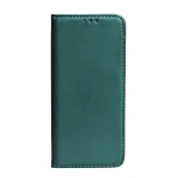 Миниатюра: Калъф тефтер флип bSmart Magnetic Book страничен, За Honor 200 Smart, Тъмнозелен
